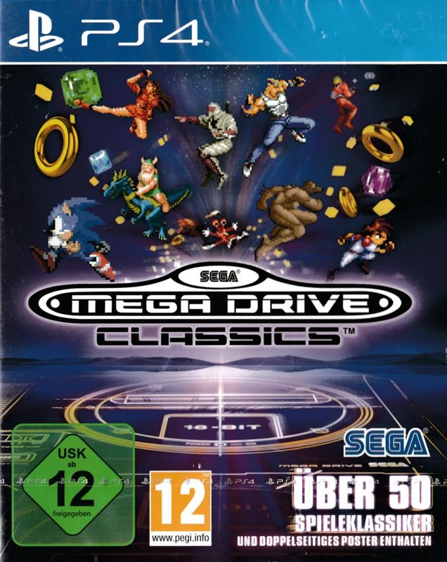 Front Cover for Sega Genesis Classics (PlayStation 4)