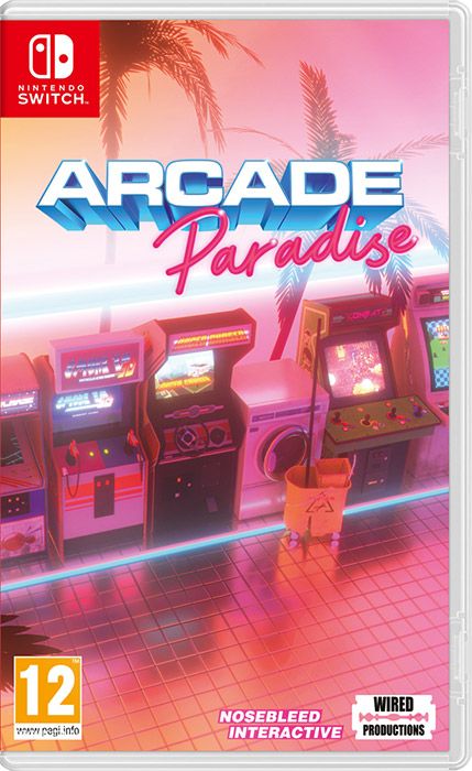 Front Cover for Arcade Paradise (Nintendo Switch) (download release)