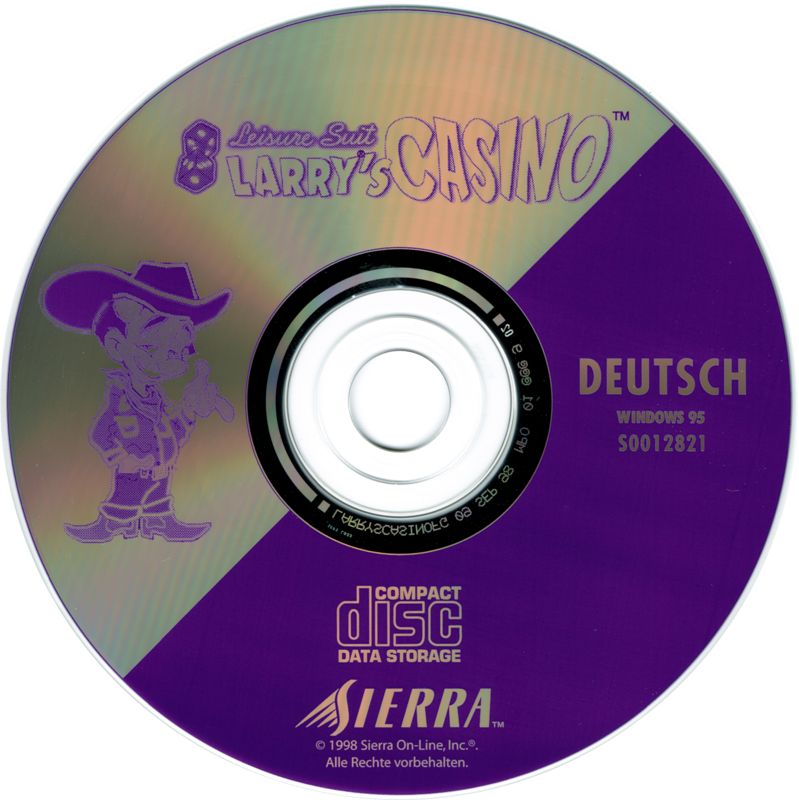 Media for Leisure Suit Larry: Ultimate Pleasure Pack (DOS and Windows and Windows 3.x): Leisure Suit Larry's Casino