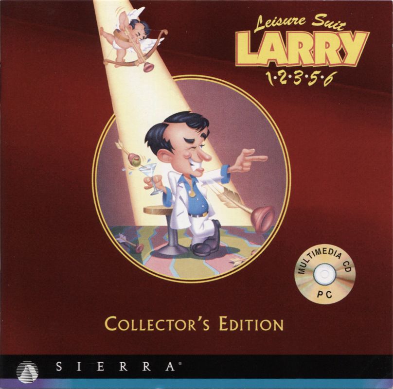 Manual for Leisure Suit Larry: Ultimate Pleasure Pack (DOS and Windows and Windows 3.x): Leisure Suit Larry I - VI - Front