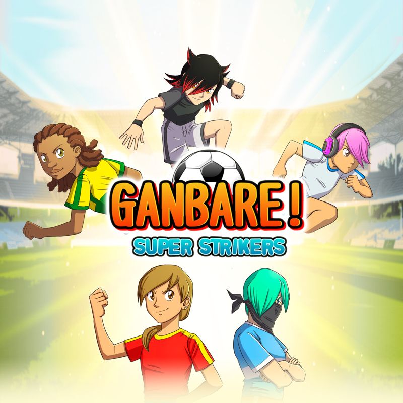 Front Cover for Ganbare! Super Strikers (PlayStation 4) (download release)