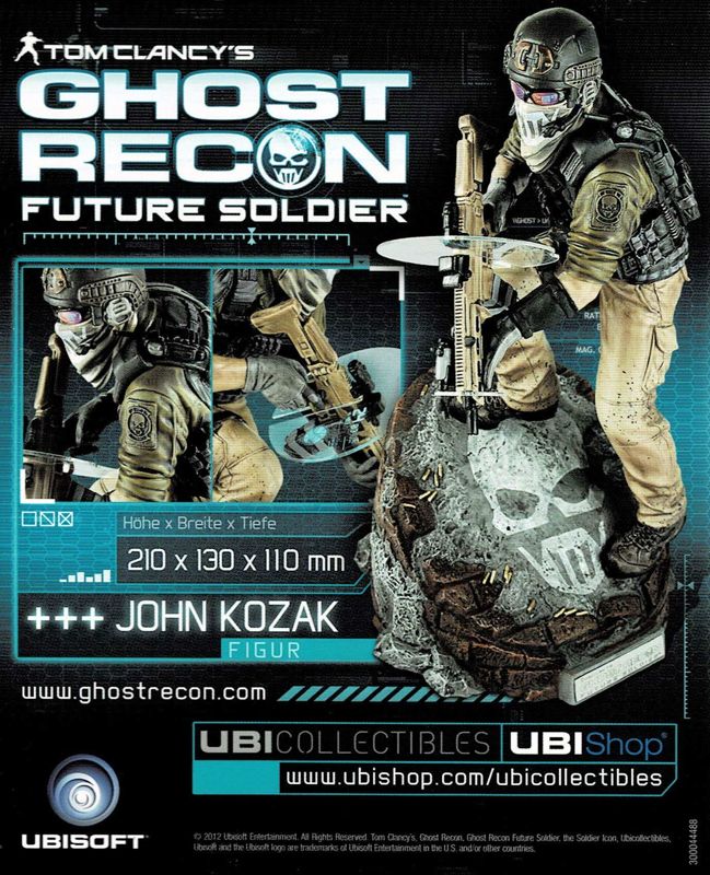 Advertisement for Tom Clancy's Ghost Recon: Future Soldier (Signature Edition) (Windows)