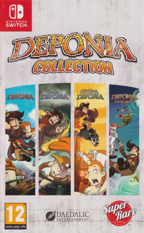 Front Cover for Deponia Collection (Nintendo Switch) (SRG #57 release)