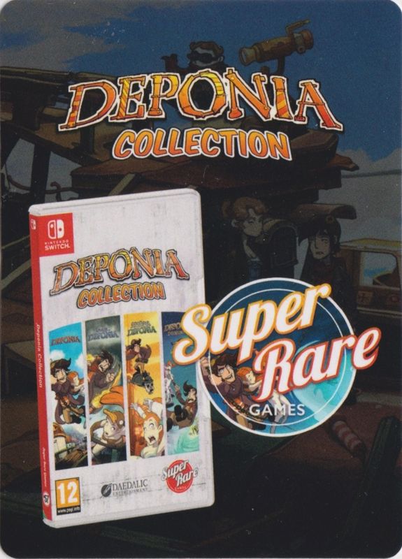 Extras for Deponia Collection (Nintendo Switch) (SRG #57 release): Art Card 000/005