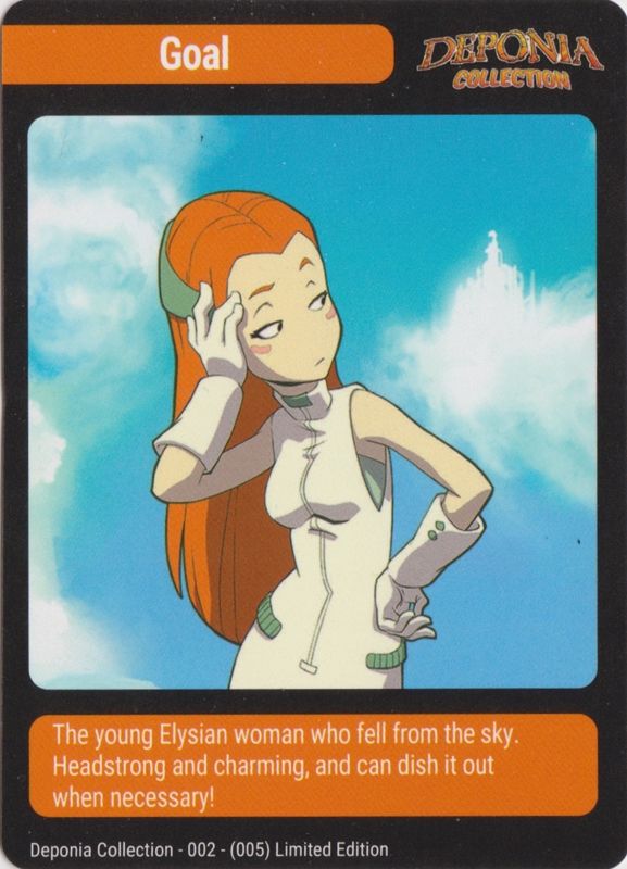 Extras for Deponia Collection (Nintendo Switch) (SRG #57 release): Art Card 002/005