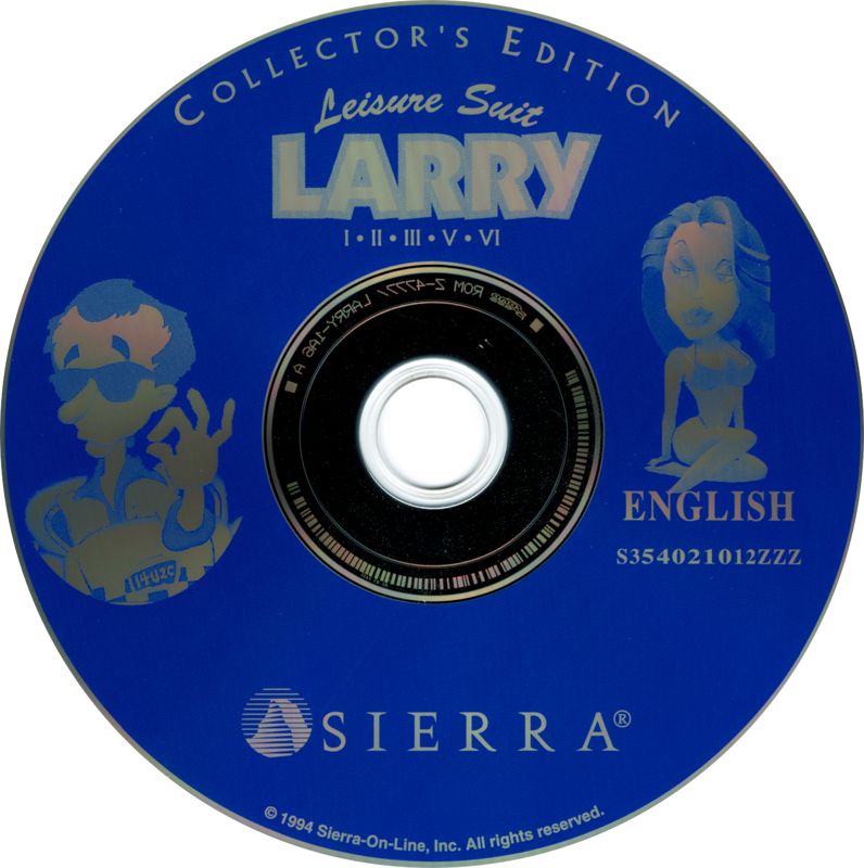 Media for Leisure Suit Larry: Ultimate Pleasure Pack (DOS and Windows and Windows 3.x): Leisure Suit Larry I - VI