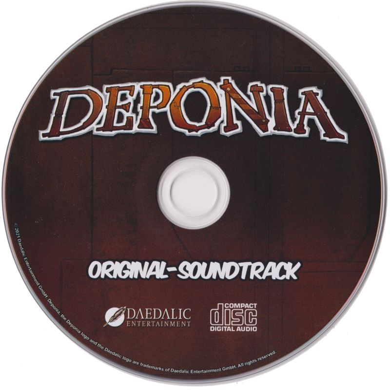 Soundtrack for Deponia Collection (Collector's Edition) (Nintendo Switch) (SRG CE #6 release): CD