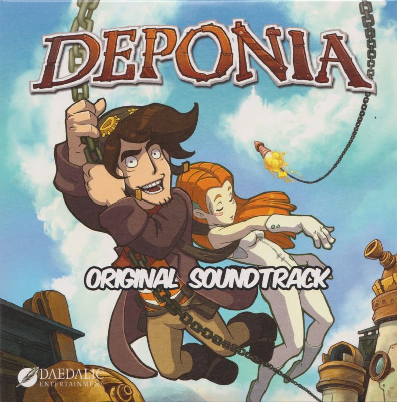 Soundtrack for Deponia Collection (Collector's Edition) (Nintendo Switch) (SRG CE #6 release): Slipcase - Front