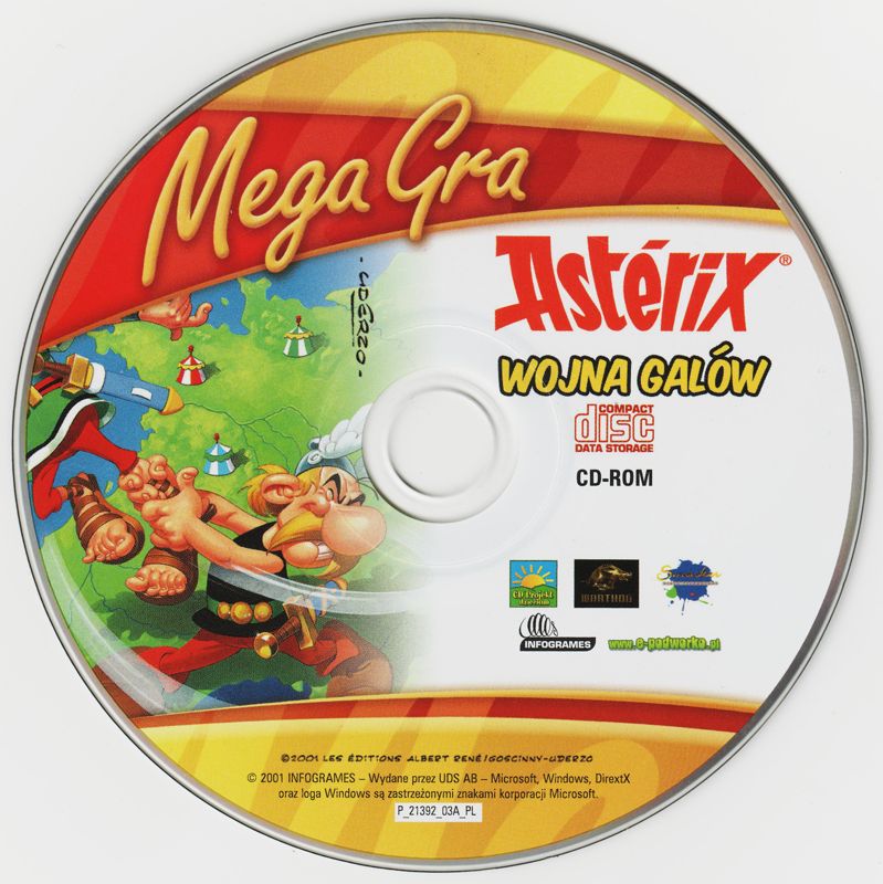 Media for Astérix: The Gallic War (Windows) (2008 release)