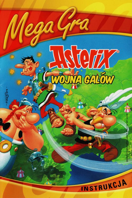 Manual for Astérix: The Gallic War (Windows) (2008 release): Front