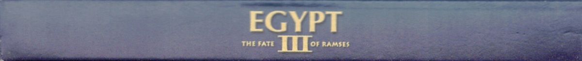 Spine/Sides for The Egyptian Prophecy (Windows): Top