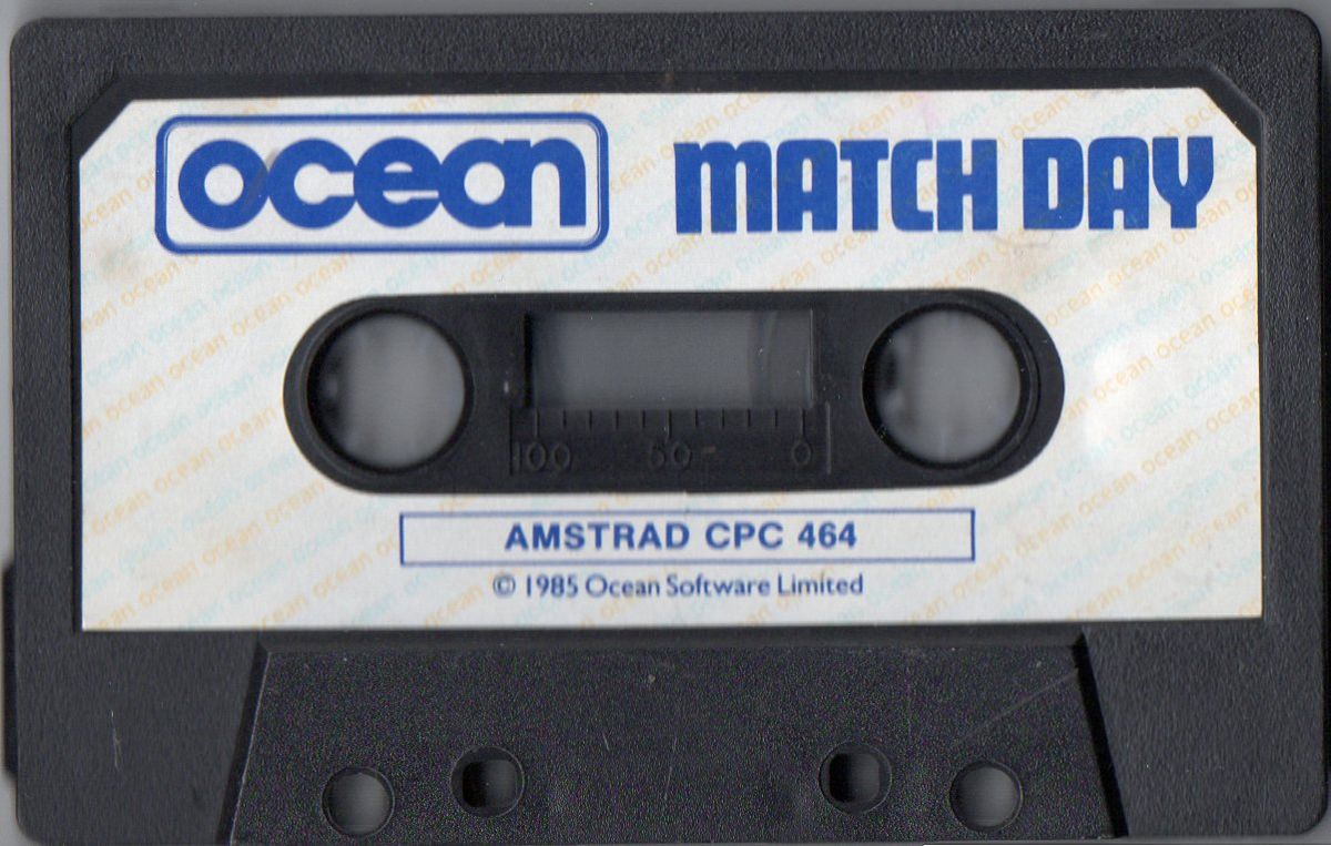 Media for Match Day (Amstrad CPC)