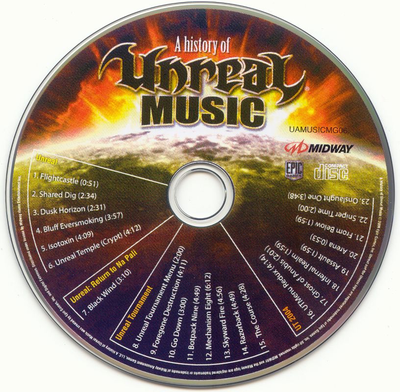 Soundtrack for Unreal: Anthology (Windows)