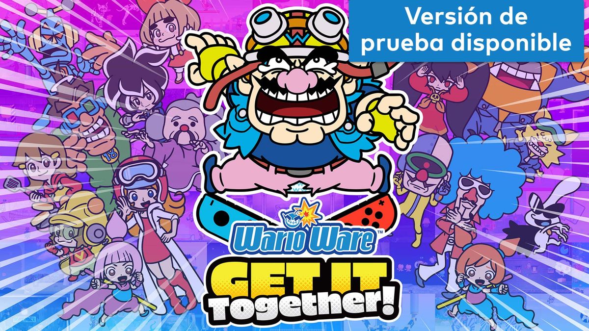 Front Cover for WarioWare: Get It Together! (Nintendo Switch) (download release)