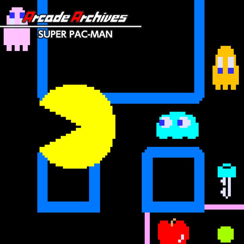 Front Cover for Super Pac-Man (Nintendo Switch) (download release)