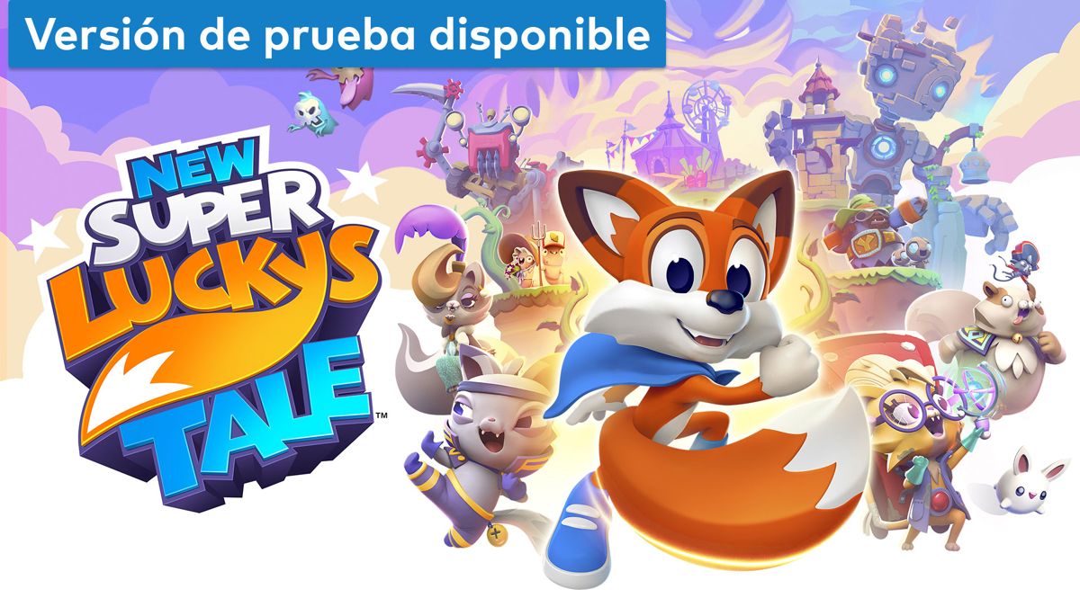 Front Cover for New Super Lucky's Tale (Nintendo Switch) (download release)
