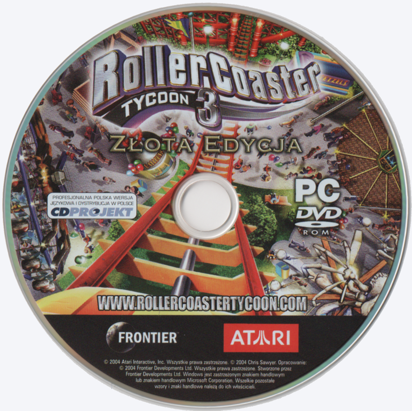 Media for RollerCoaster Tycoon 3: Platinum! (Windows)