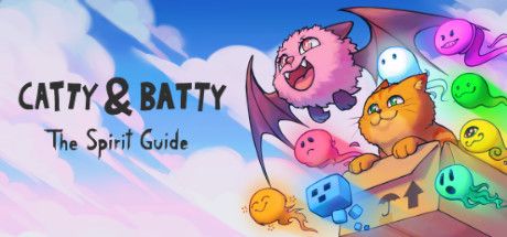 Front Cover for Catty & Batty: The Spirit Guide (Linux and Windows) (Steam release): 2nd version