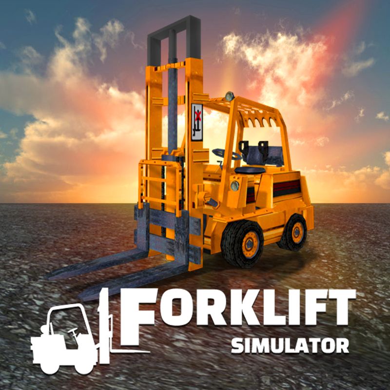 Forklift Simulator cover or packaging material MobyGames