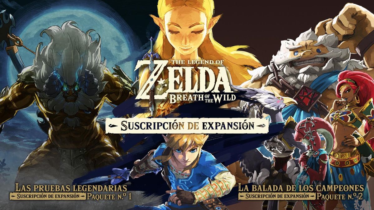 The Legend Of Zelda: Breath Of The Wild - Expansion Pass Cover Or ...