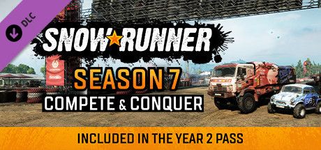 Front Cover for SnowRunner: Season 7 - Compete & Conquer (Windows) (Steam release)