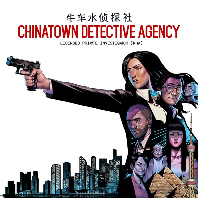Front Cover for Chinatown Detective Agency (Nintendo Switch) (download release)