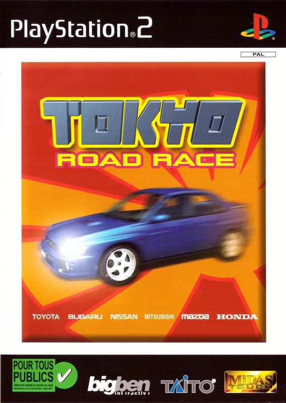 Front Cover for Tokyo Road Race (PlayStation 2)