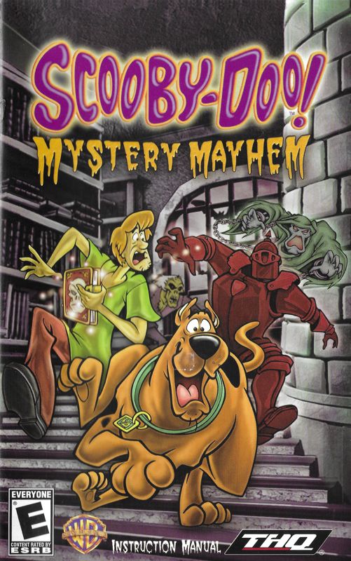 Manual for Scooby-Doo!: Mystery Mayhem (PlayStation 2): Front