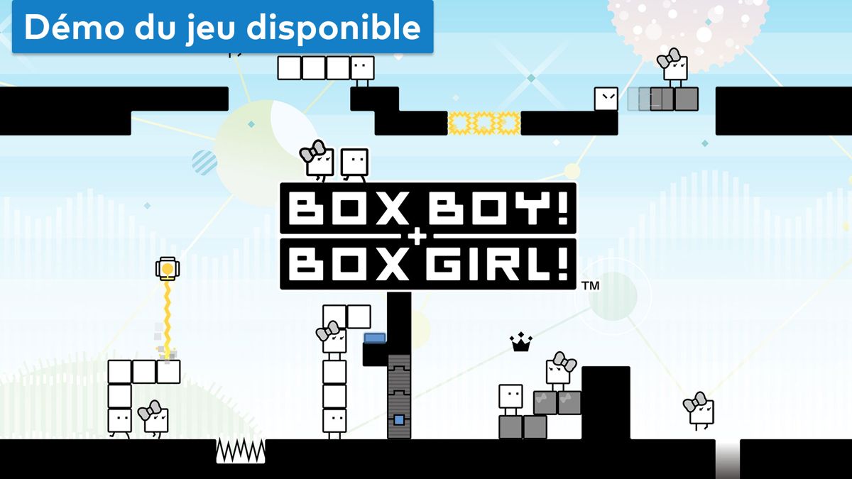 Front Cover for BoxBoy! + BoxGirl! (Nintendo Switch) (download release)