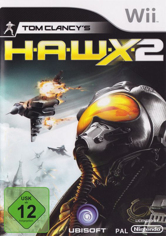Front Cover for Tom Clancy's H.A.W.X 2 (Wii)