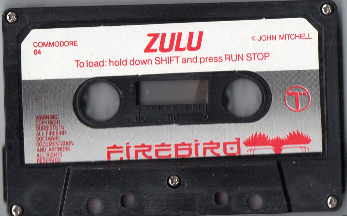 Media for Zulu (Commodore 64)
