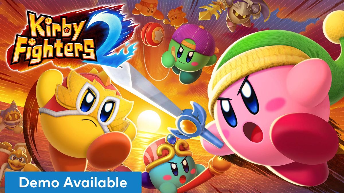 Front Cover for Kirby Fighters 2 (Nintendo Switch) (download release): 2nd version