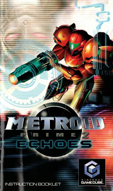 Manual for Metroid Prime 2: Echoes (GameCube): Front