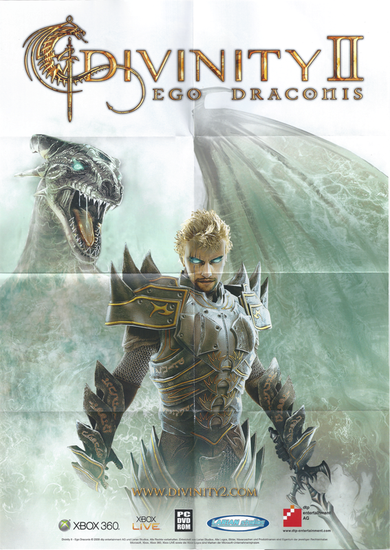 Extras for Divinity II: Ego Draconis (Windows): Poster