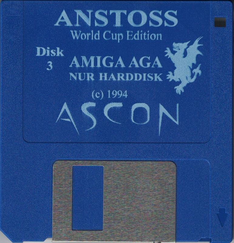 Media for Anstoss (Amiga) (AGA version): World Cup Edition - Disk 3
