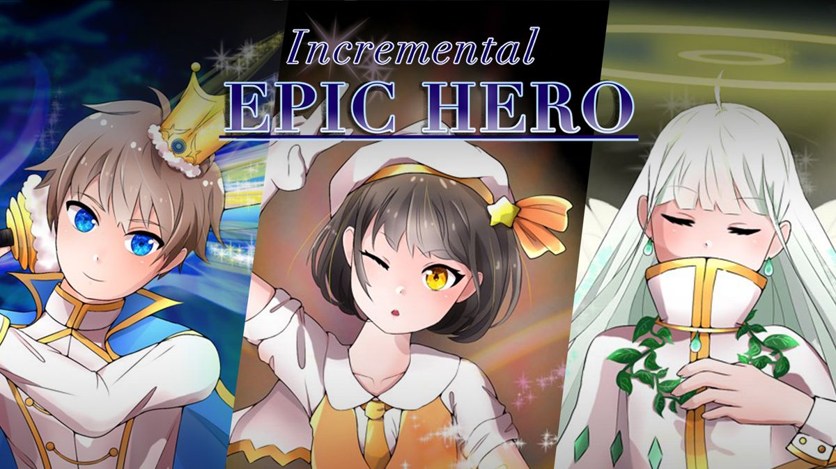 Front Cover for Incremental Epic Hero (Browser) (CrazyGames release)