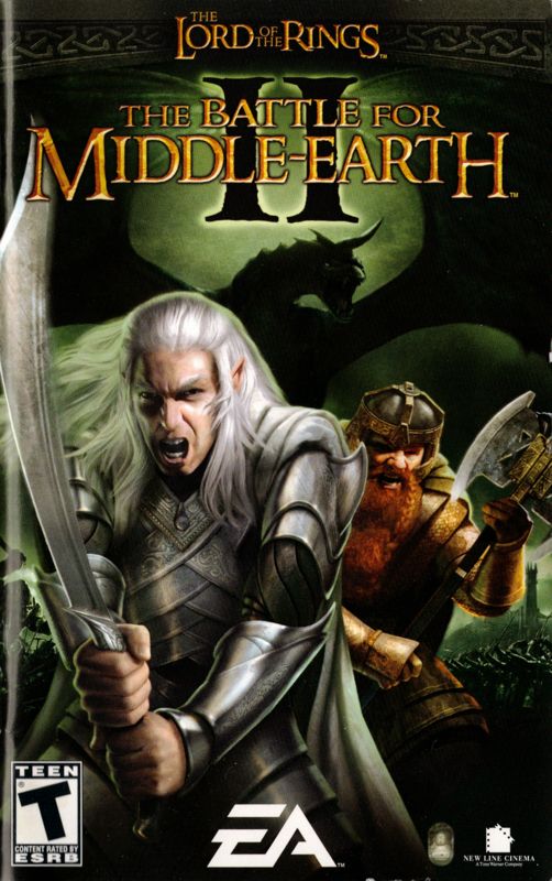 Manual for The Lord of the Rings: The Battle for Middle-earth II (Windows) (CD-ROM release): Front