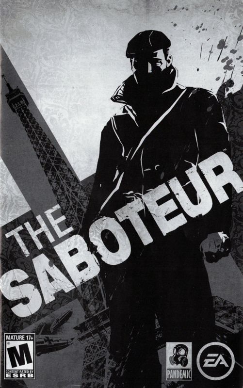 Manual for The Saboteur (Windows): Front