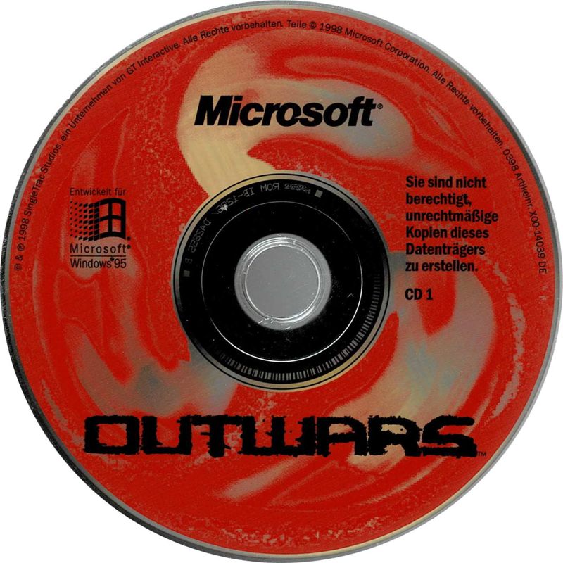Media for Outwars (Windows): Disc 1