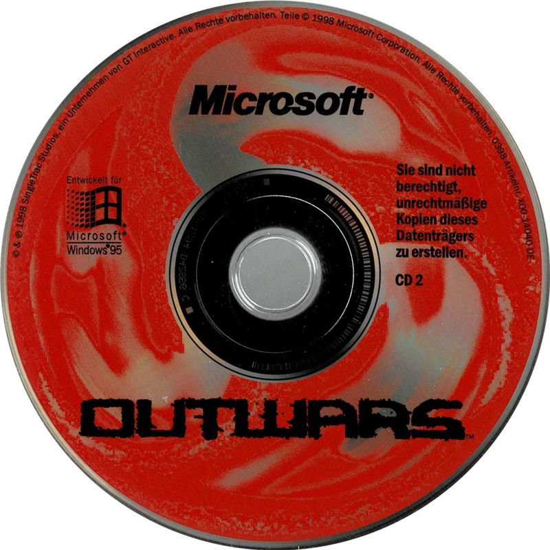 Media for Outwars (Windows): Disc 2