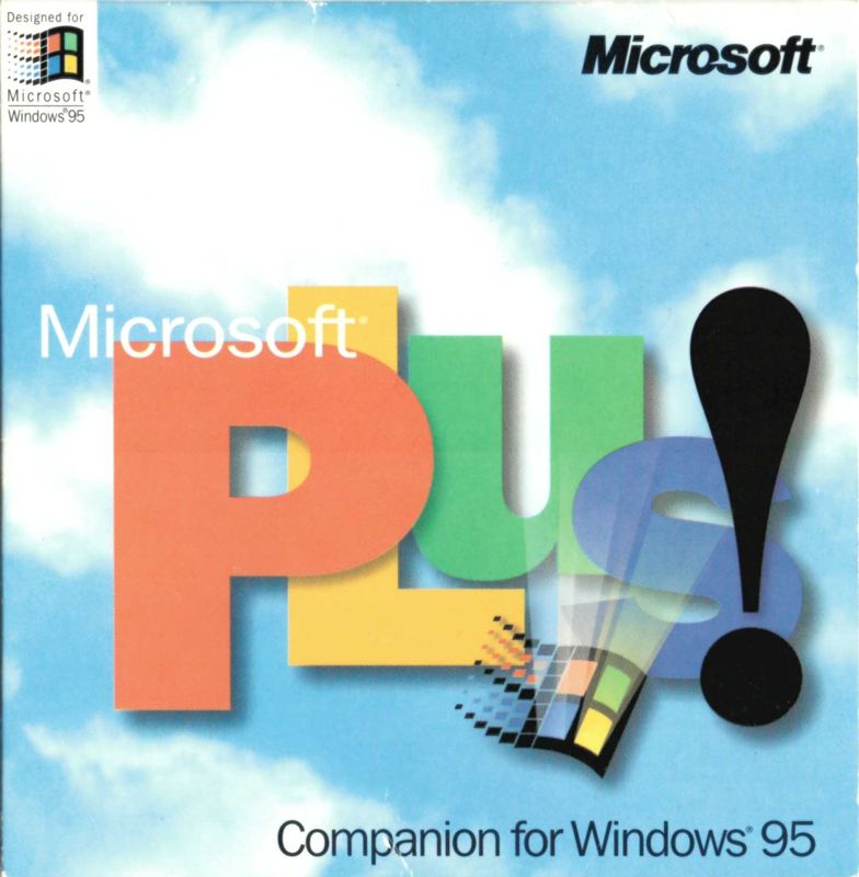 Other for Microsoft Plus! Companion for Windows 95 (included game) (Windows): Paper Sleeve - Front