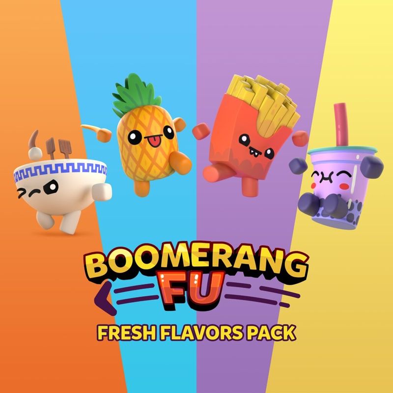 Front Cover for Boomerang Fu: Fresh Flavors Pack (PlayStation 4) (download release)