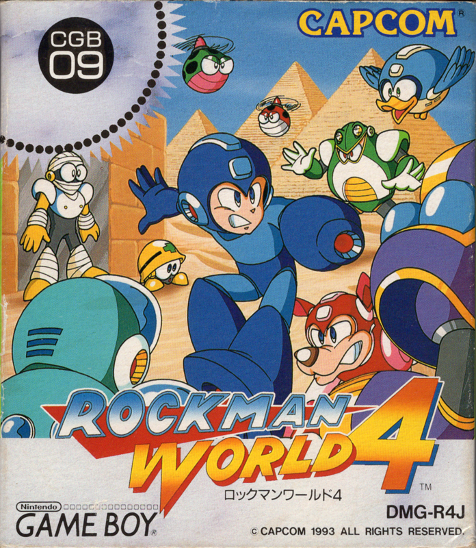 Front Cover for Mega Man IV (Game Boy)