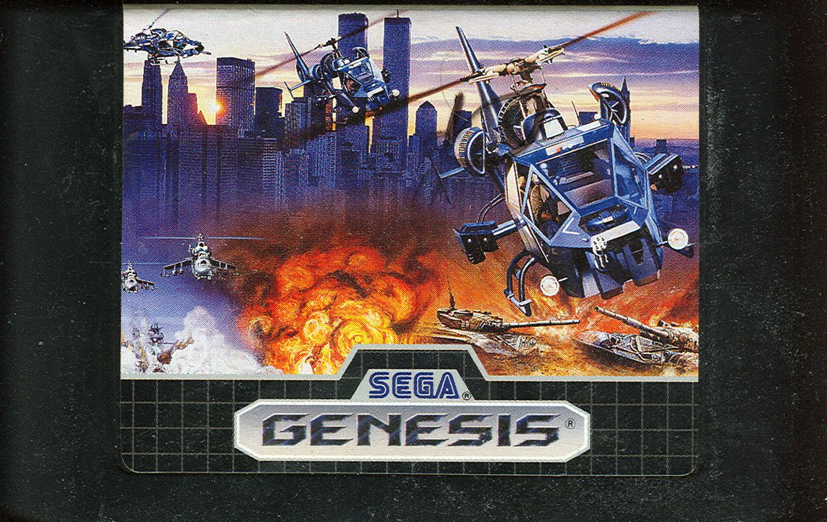 Media for Super Thunder Blade (Genesis)