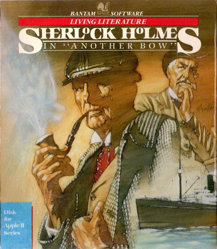 Front Cover for Sherlock Holmes in "Another Bow" (Apple II)