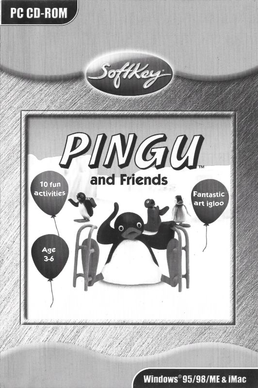 Manual for Pingu and Friends (Macintosh and Windows) (Softkey release): Front