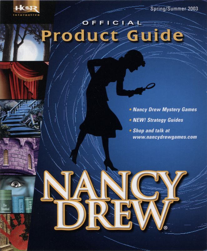 Advertisement for Nancy Drew: The Haunted Carousel (Windows): Product Guide - Front