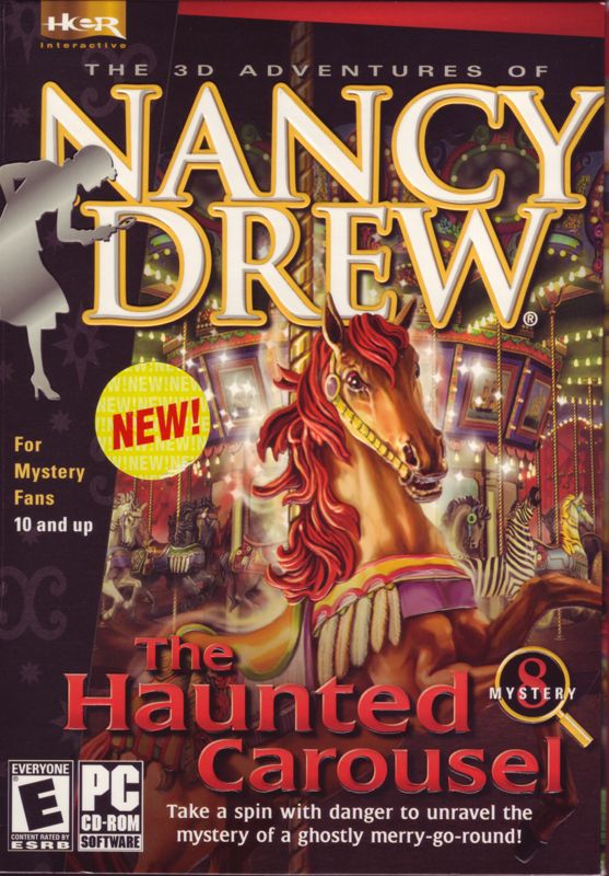 Front Cover for Nancy Drew: The Haunted Carousel (Windows) (Atari re-release)