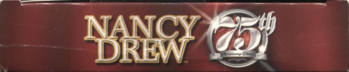 Spine/Sides for Nancy Drew: 75th Anniversary Edition (Limited Edition) (Windows) (Alternate release): Top
