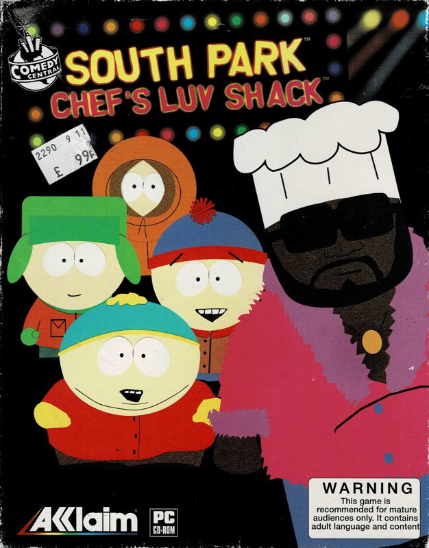 Front Cover for South Park: Chef's Luv Shack (Windows)